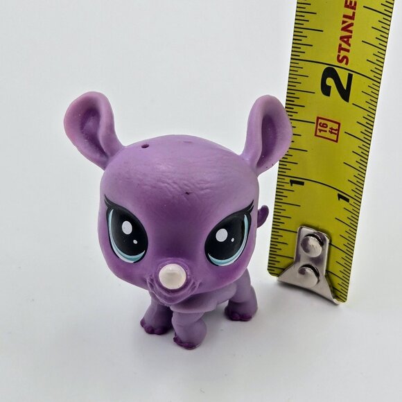 Littlest Pet Shop Rhino #259 Una Unger Pet Retread LPS Toy Read - Picture 7 of 8